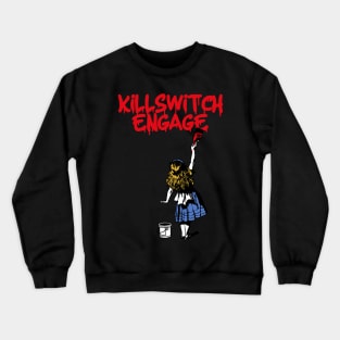 killswitch and red girl Crewneck Sweatshirt